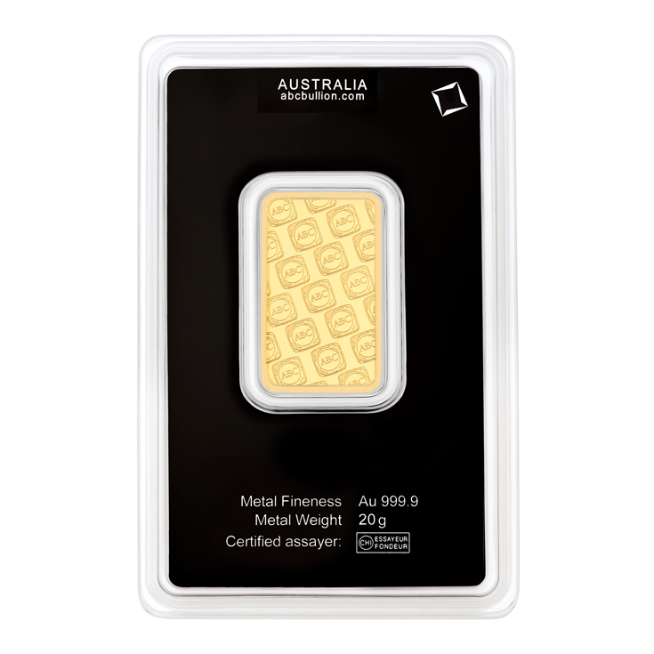 20g ABC Bullion Minted Gold Tablet