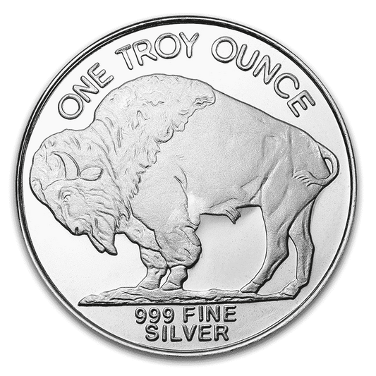 1oz Silver Buffalo Rounds