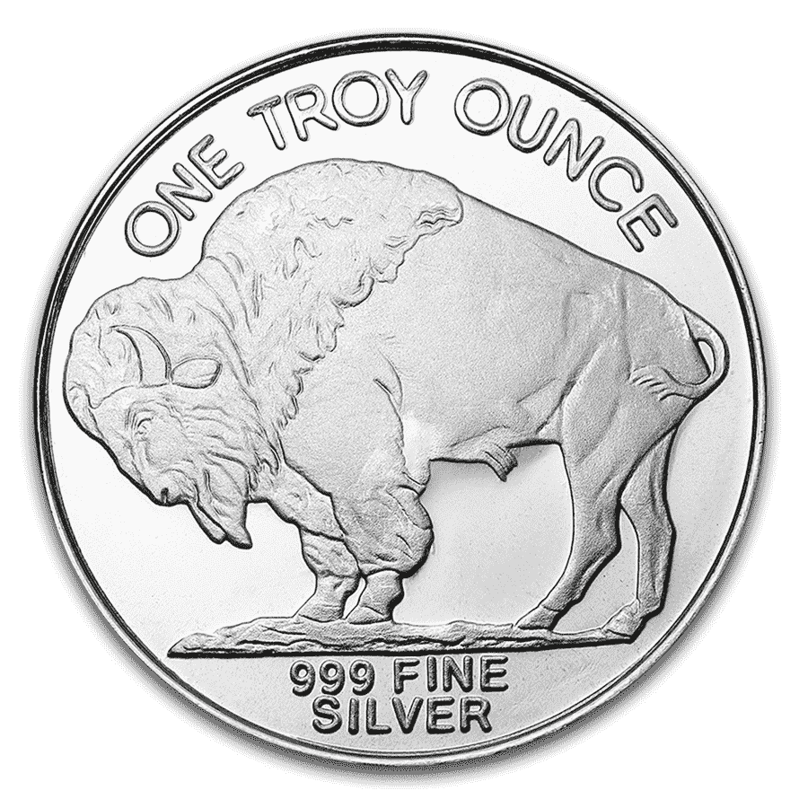 1oz Silver Buffalo Rounds