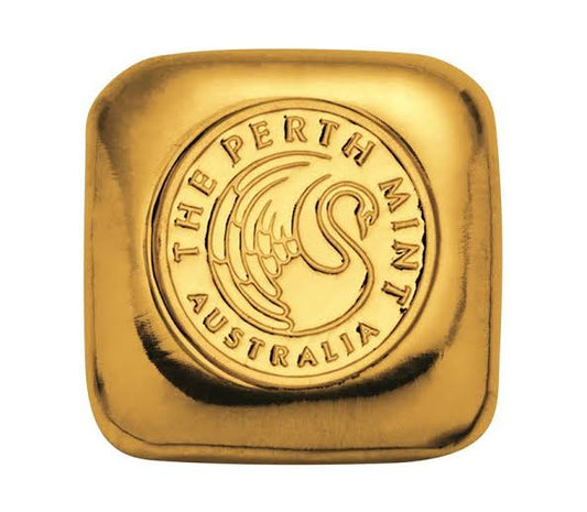 1oz Gold The Perth Mint Cast Bar (Circulated)
