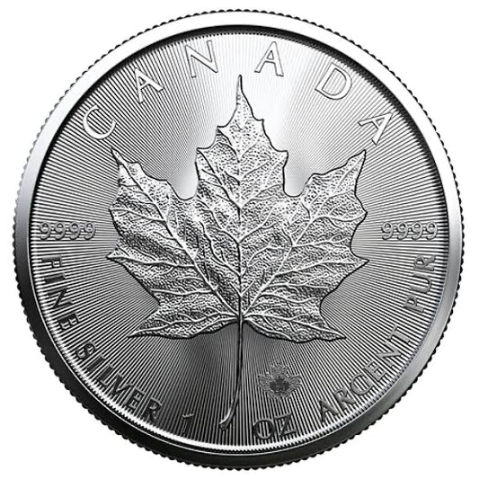 1oz Silver Royal Canadian Mint Maple Coin