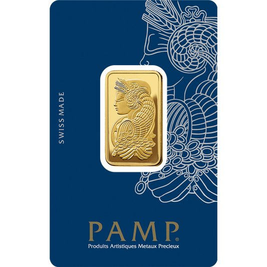 20g Gold PAMP Suisse Minted Bar