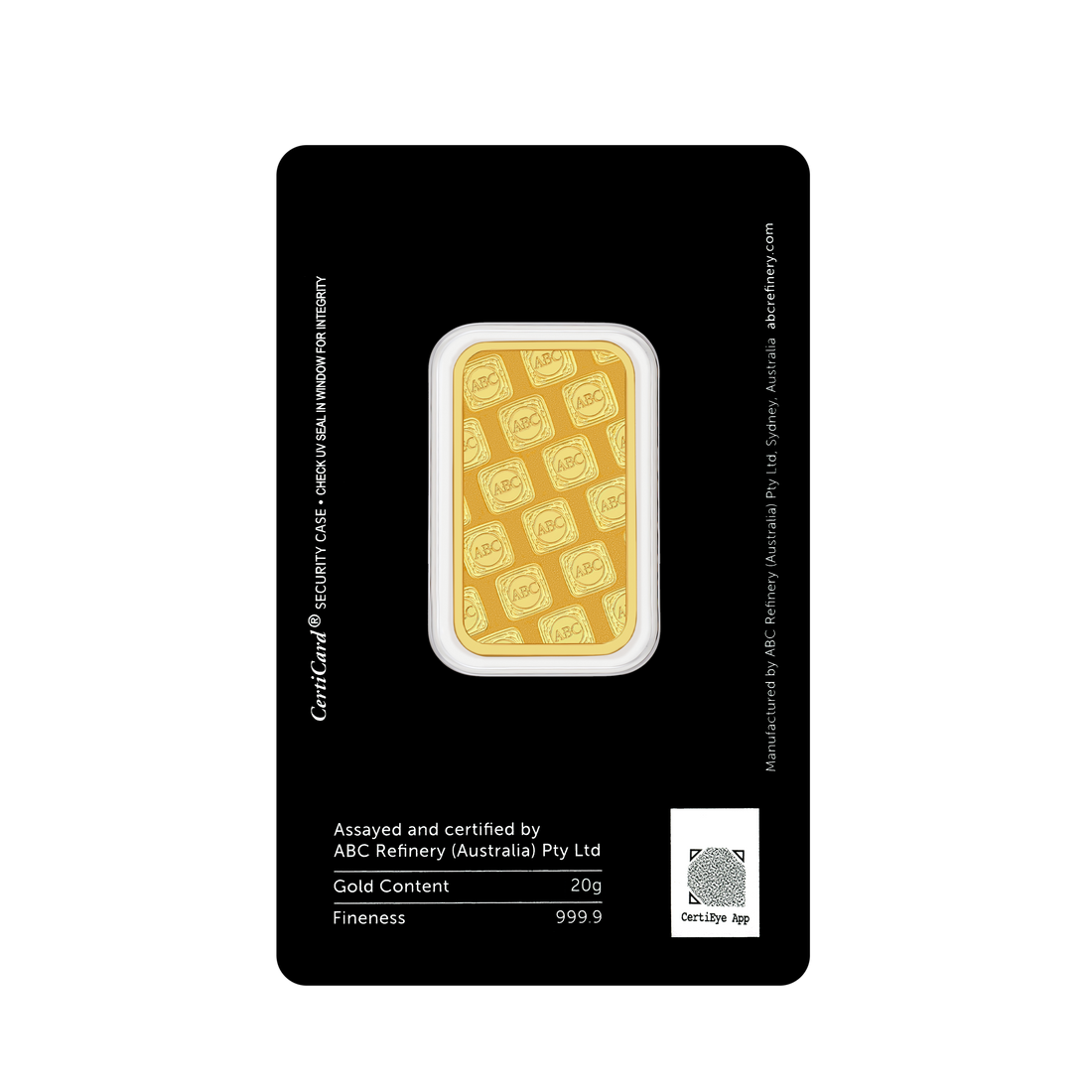 5g Gold ABC Bullion Minted Tablet