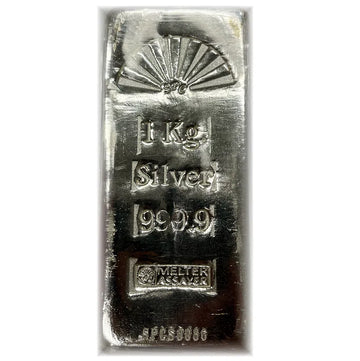 1kg Silver SPC Cast Bar