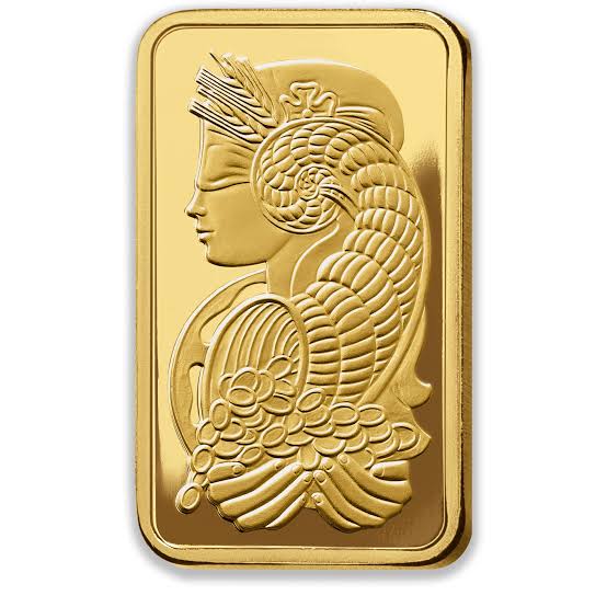 1oz Gold PAMP Lady Fortuna Minted Bar