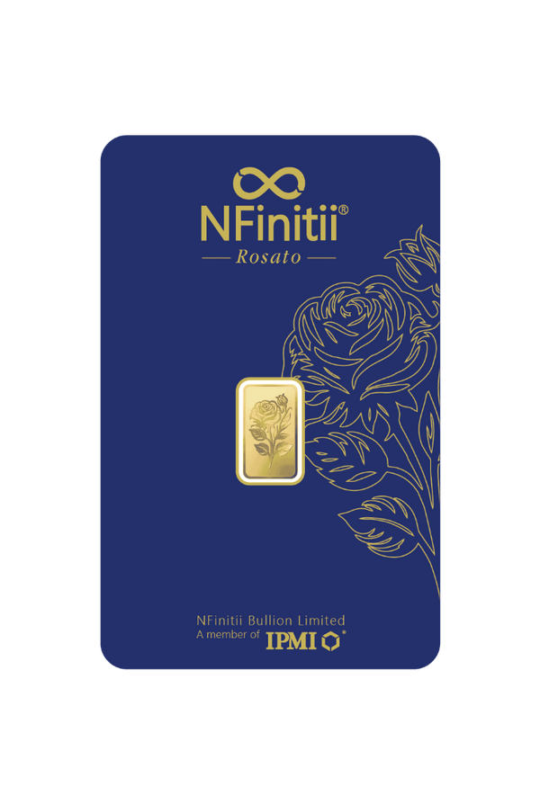 1g Gold Nfinitii Rosato Minted Tablet
