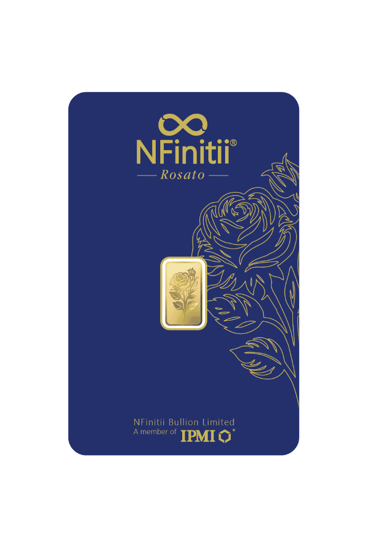 1g Gold Nfinitii Rosato Minted Tablet