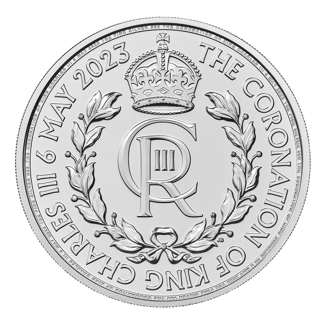 1oz Silver The Royal Mint Coronation of His Majesty King Charles III coin