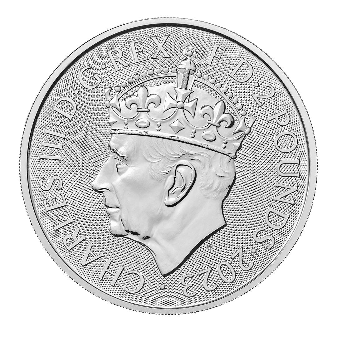 1oz Silver The Royal Mint Coronation of His Majesty King Charles III coin