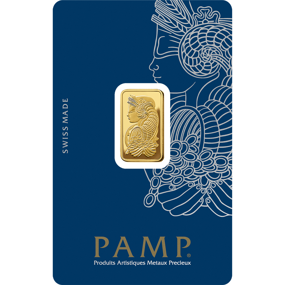 5g PAMP Gold Minted Bar