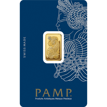5g PAMP Gold Minted Bar