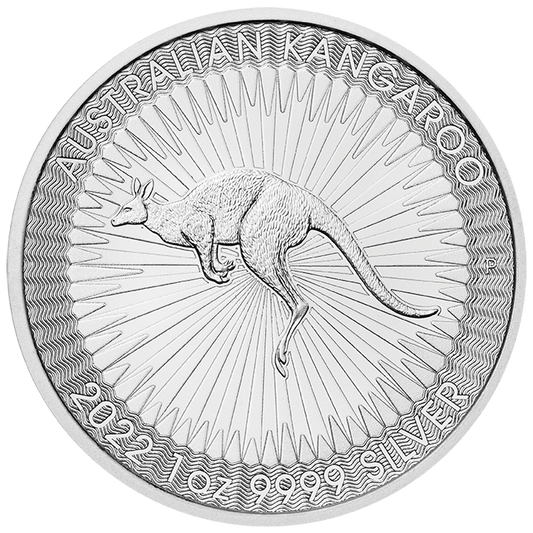 1oz Silver Perth Mint Kangaroo Coin 2023