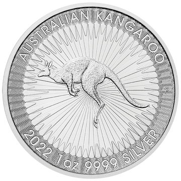 1oz Silver Perth Mint Kangaroo Coin 2023